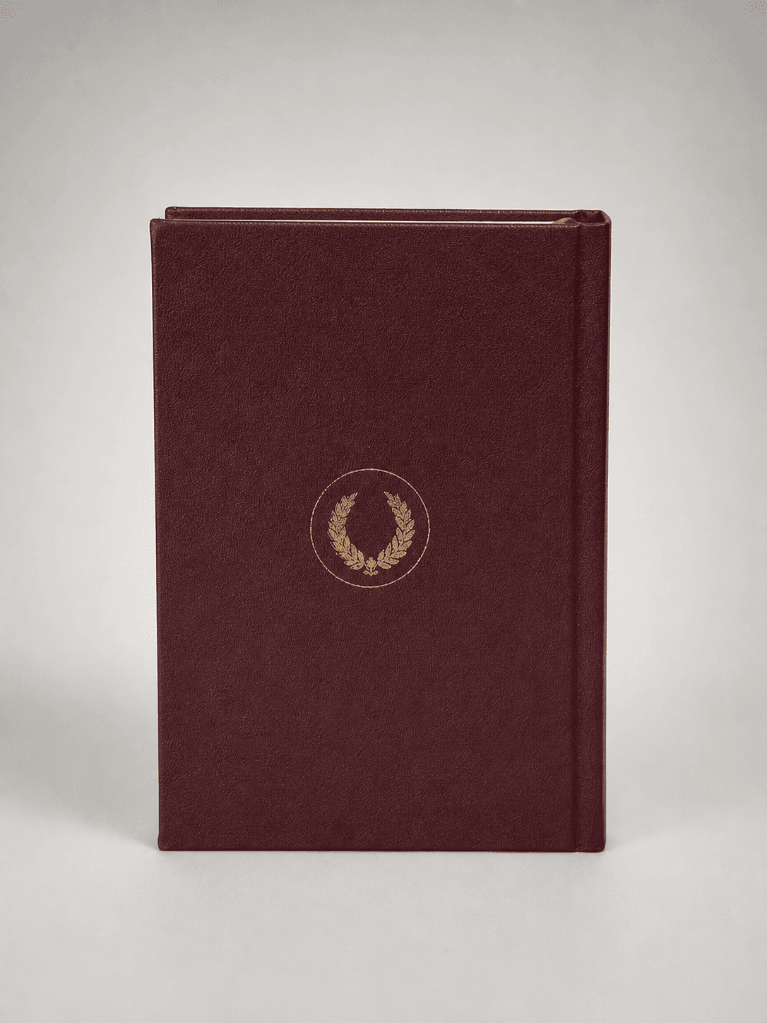 Back of the Marcus Aurelius leather edition